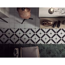 Isabella Matt Emerald Square Porcelain Tile
